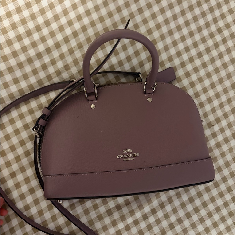 Coach Mauve Dome Satchel Bag